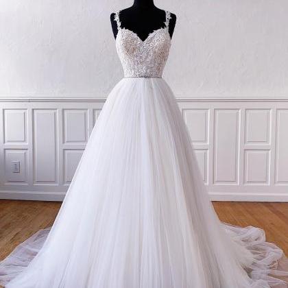 Princess Lace Wedding Dress Bridal ..