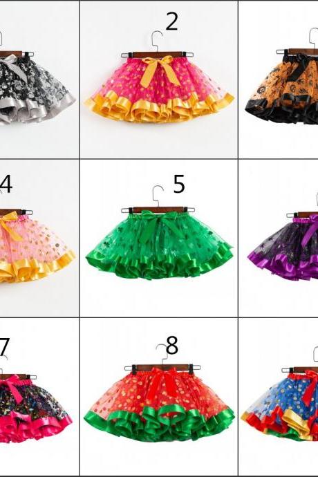 Free Shipping Princess Girls Tutu Skirt Dress Cheap Children Clothes Costume Skirts